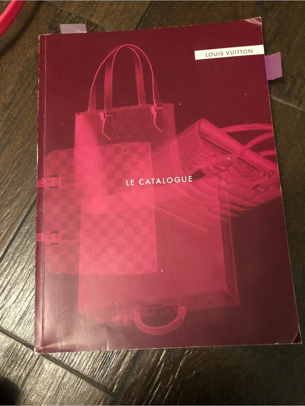 RARE Louis Vuitton vintage Catalog Cover!!